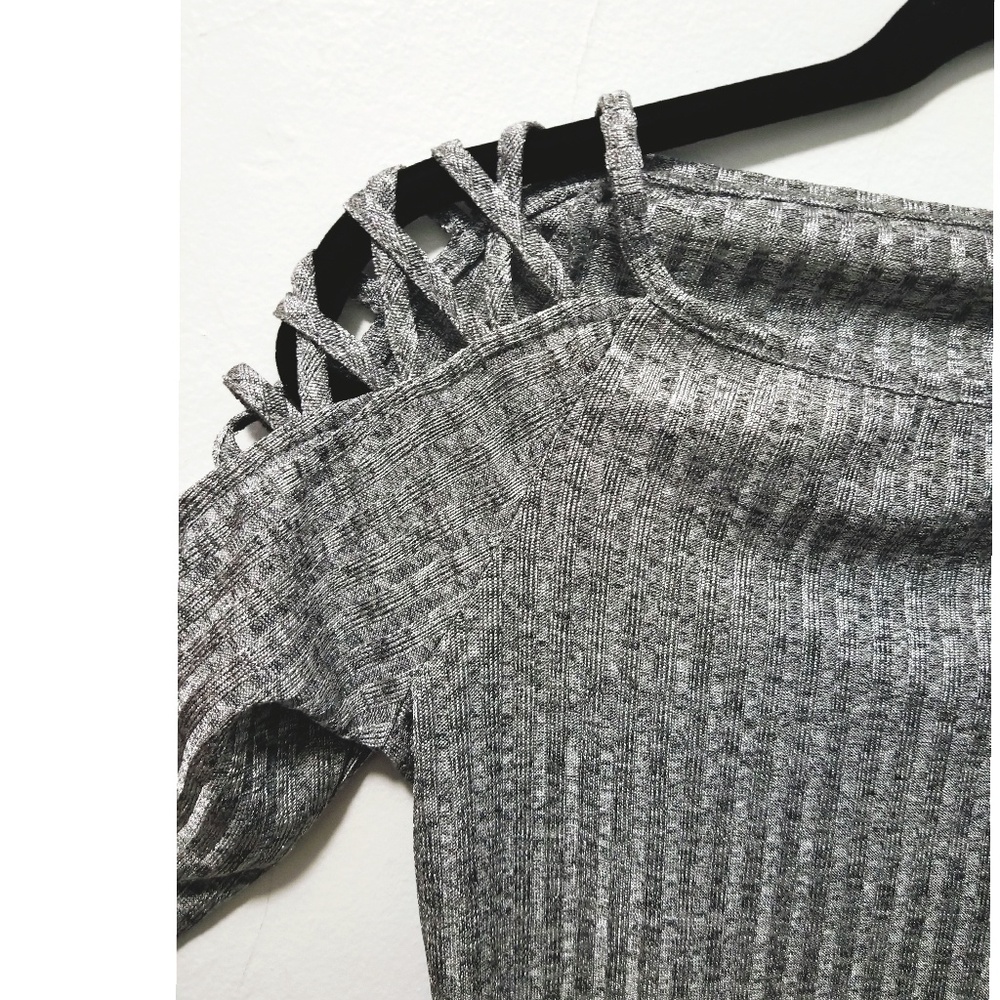 Bar III Grey Top